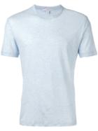 James Perse - Crew Neck T-shirt - Men - Cotton - 38, Blue, Cotton