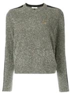 Bella Freud Teeny Bopper Tinsel Jumper - Metallic