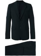 Prada Notched Lapel Suit, Men's, Size: 50, Black, Spandex/elastane/cupro/wool