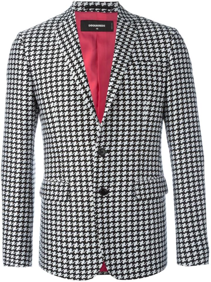 Dsquared2 Geomtric Print Blazer