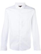 Michael Kors Classic Button Down Shirt, Men's, Size: Large, White, Cotton/nylon/spandex/elastane