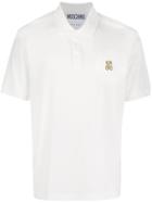 Moschino Teddy Bear Polo Shirt - White