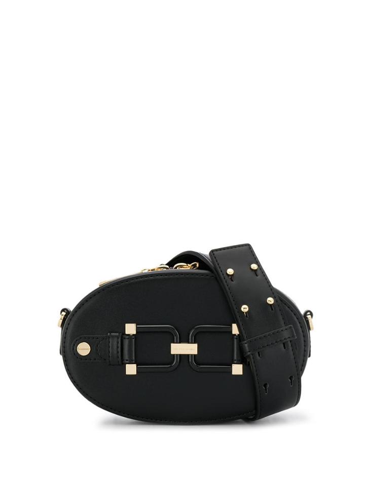 Elisabetta Franchi Medium Crossbody Bag - White