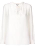 Semicouture V-neck Blouse - White