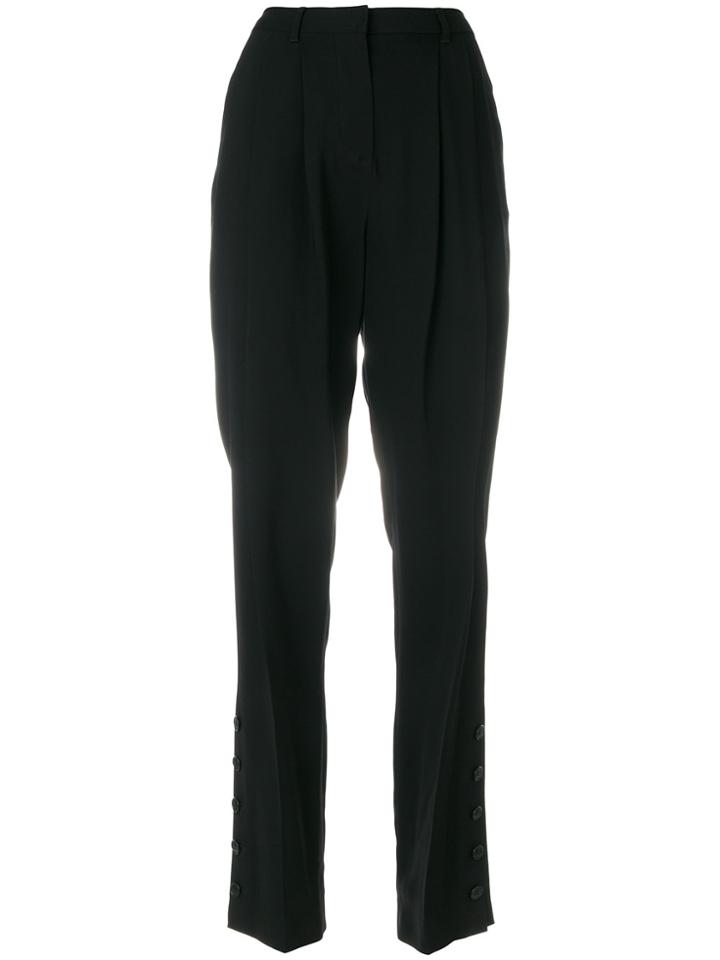 Altuzarra Wide-leg Button Trousers - Black