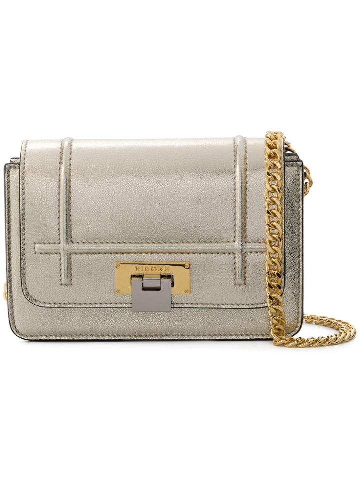 Visone Small Lizzy Shoulder Bag - Metallic