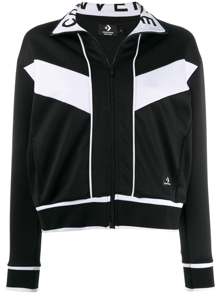 Converse Contrast Trim Jacket - Black