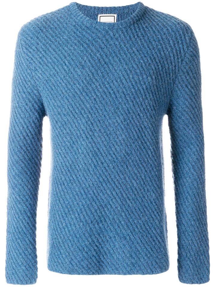Wooyoungmi Crew Neck Jumper - Blue
