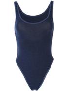 Nagnata Nami Side Stripe Leotard - Blue