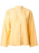 Yves Saint Laurent Vintage Boxy Buttoned Shirt, Women's, Size: 38, Yellow/orange