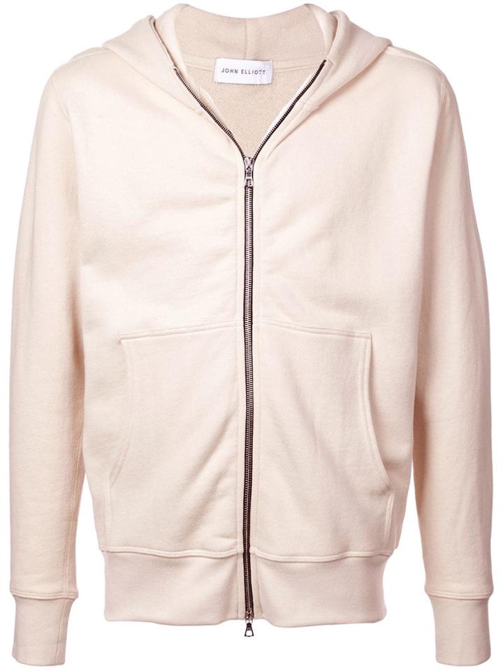 John Elliott Zip-up Hoodie - Neutrals