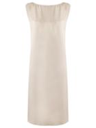 Uma Raquel Davidowicz Carmela Dress, Women's, Size: 38, Nude/neutrals, Shell/rayon