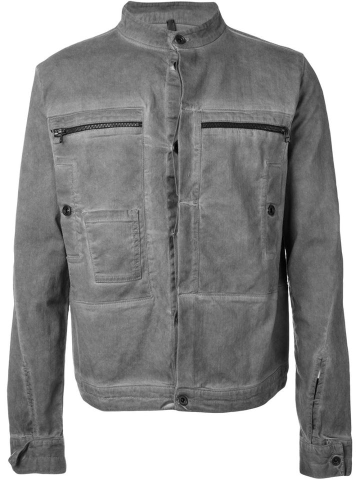 Barbara I Gongini Zipped Denim Jacket