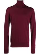 Dolce & Gabbana Roll Neck Sweater - Red