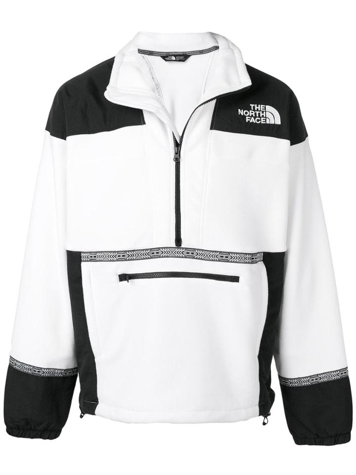The North Face Half Zip Sweatshirt - White