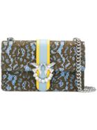 Pinko Love Lace Shoulder Bag - Green