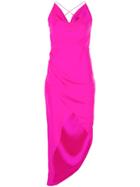 Haney Holly Asymmetric Dress - Pink