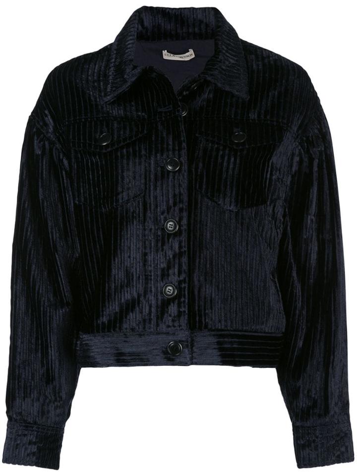 Ulla Johnson Corduroy Short Jacket - Blue