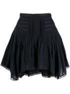 Isabel Marant Étoile Prandali Lace Trim Skirt - Black