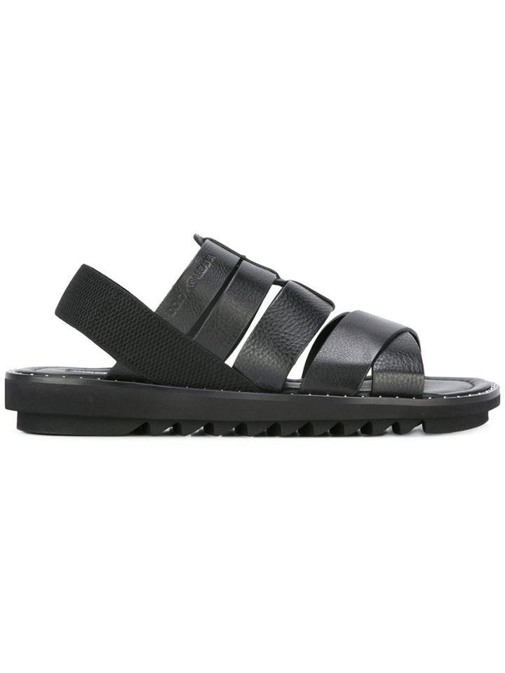 Dolce & Gabbana Gladiator Style Sandals - Black
