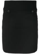 Pierre Balmain Fitted Mini Skirt - Black
