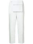 Nehera Layer Detail Cropped Trousers - Blue