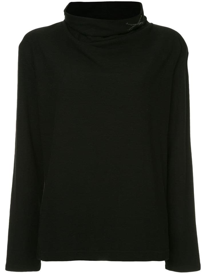 Roarguns Turtle Neck Jumper - Black
