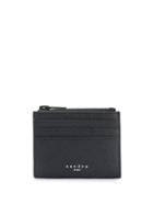 Sandro Paris Top Zipped Wallet - Black