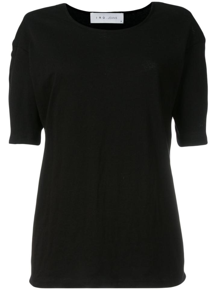 Iro Balkis T-shirt, Women's, Size: Medium, Black, Cotton/polyester/rayon