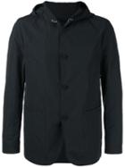 Boss Hugo Boss Hooded Button Jacket, Men's, Size: 50, Black, Cotton/polyester