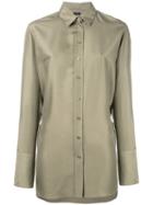 Joseph - Emile Shirt - Women - Silk - 44, Green, Silk