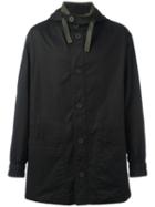 Marni Hooded Coat, Men's, Size: 50, Black, Cotton