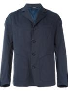 Dolce & Gabbana Classic Jacket, Men's, Size: 54, Blue, Cotton/polyamide/viscose