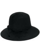 Gucci Bow Embellished Structured Hat - Black