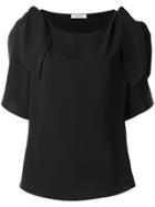 P.a.r.o.s.h. Cut Out Detail Blouse - Black
