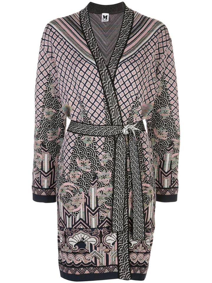 M Missoni Kimono Style Cardigan - Black