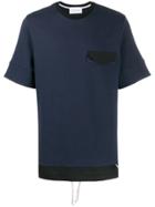 Low Brand Layered T-shirt - Blue