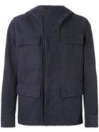 Berluti - Chest Pocket Jacket - Men - Leather - 50, Blue, Leather