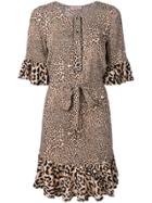 Twin-set Leopard-print Dress - Neutrals