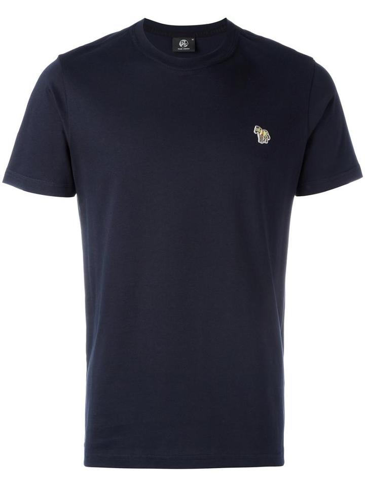 Ps By Paul Smith Zebran T-shirt, Men's, Size: Medium, Black, Organic Cotton