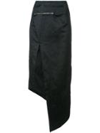 Thomas Wylde Pollen Asymmetric Skirt - Black