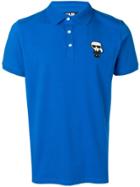 Karl Lagerfeld Ikonik Polo Shirt - Blue