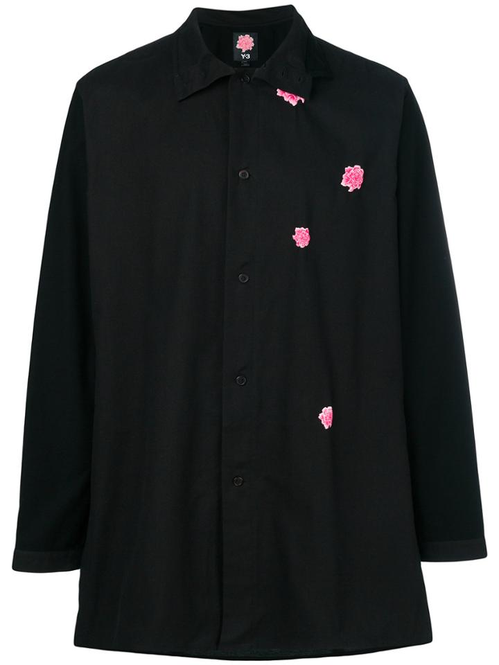 Y-3 Botan Flower Shirt - Black