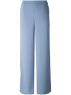 P.a.r.o.s.h. 'pantera' Trousers, Women's, Size: Xs, Blue, Polyester