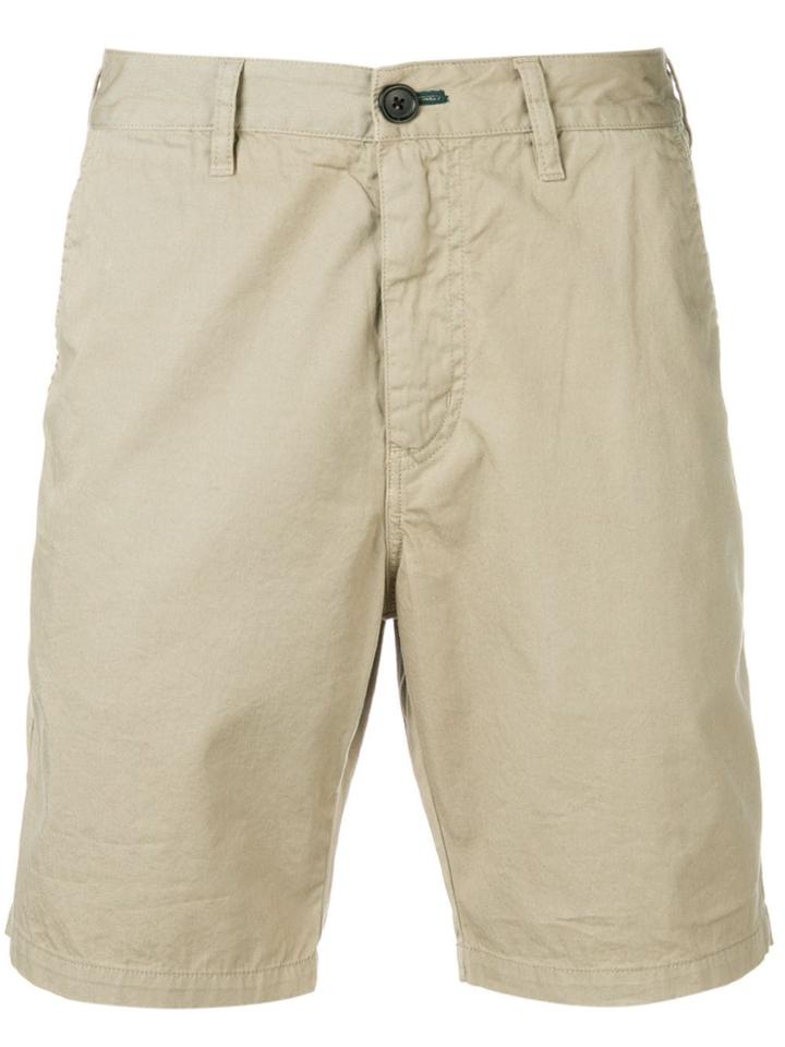 Ps Paul Smith Straight-leg Shorts - Neutrals