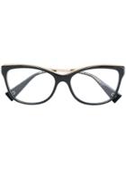 Marc Jacobs Eyewear Embellished Cat Eye Glasses - Black