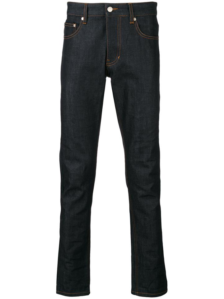 Ami Alexandre Mattiussi Classic Fitted Jeans - Blue