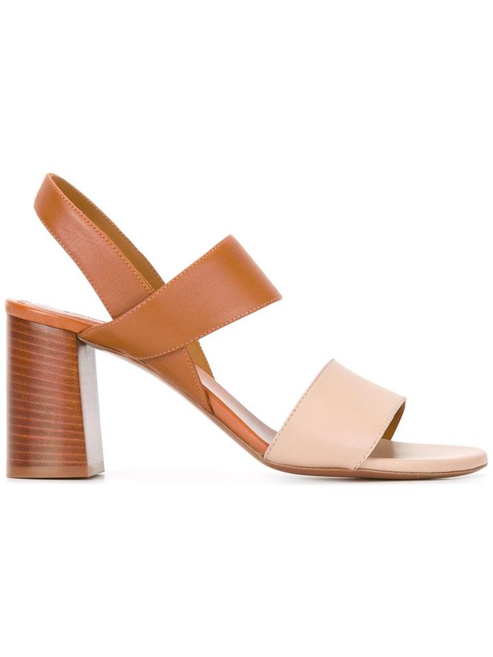 Chloé Mia Sandals - Brown