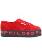 Philosophy Di Lorenzo Serafini Superga X Philosophy Sneakers - Red