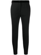 Sandro Paris Fitted Cropped Trousers - Black